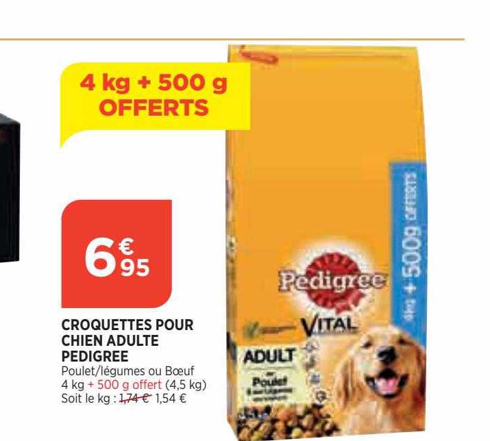 Croquettes Pour Chien Adulte Pedigree