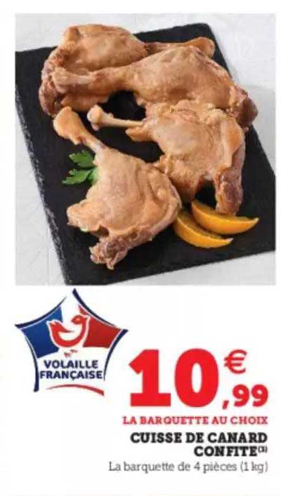cuisse de canard confite