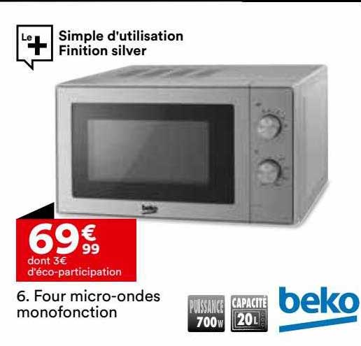 four micro-ondes monofonction beko