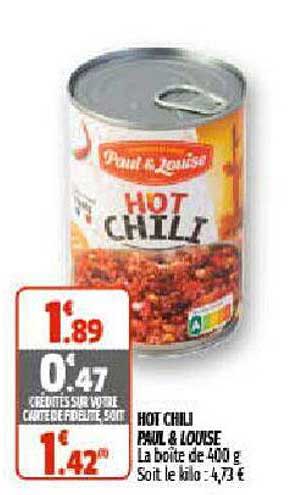 hot chili paul & louise