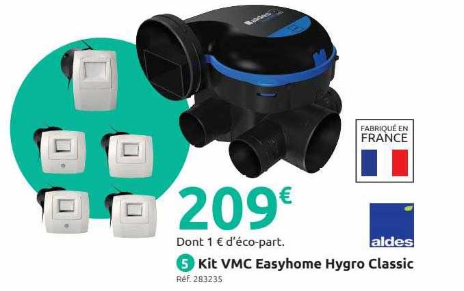 kit vmc easyhome hygro classic
