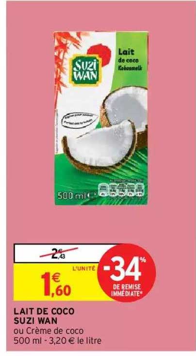 lait de coco suzi wan