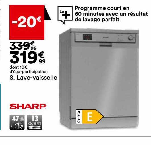 lave-vaisselle sharp