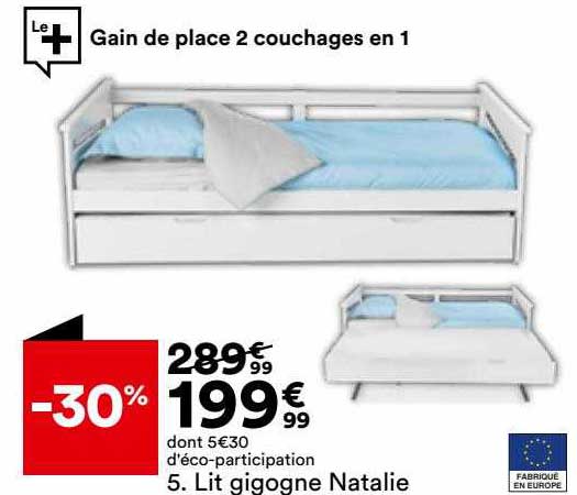 lit gigogne natalie