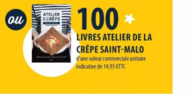 livres atelier de la crêpe saint-malo