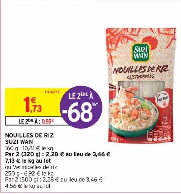 nouilles de riz suzi wan