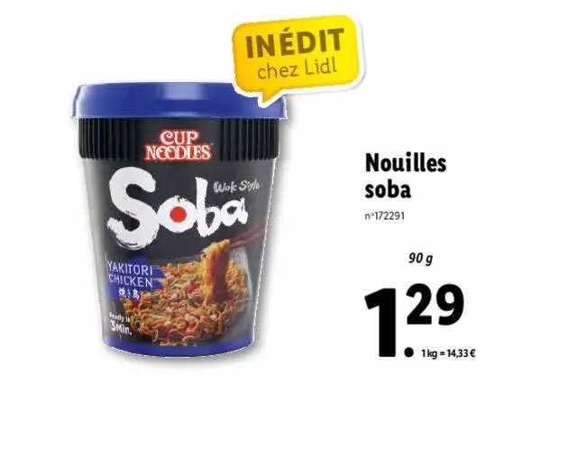 nouilles soba