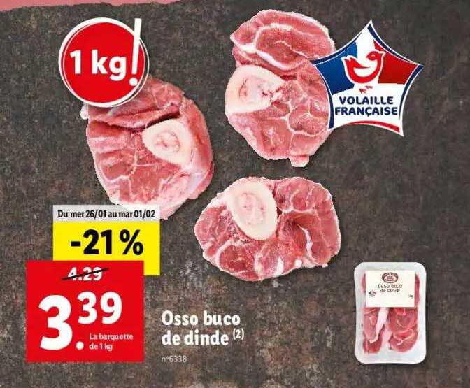 osso buco de dinde
