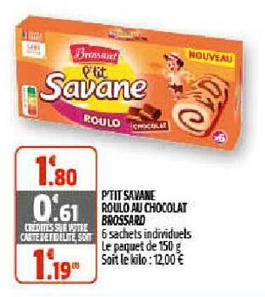 p'tit savane roulo au chocolat brossard