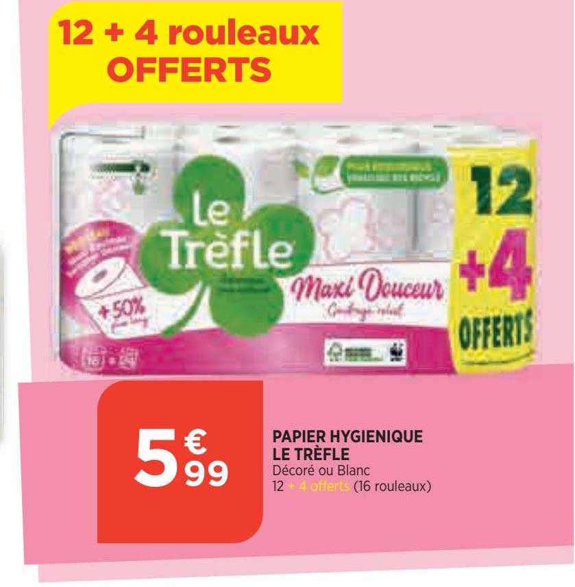 Papier Hygiénique Le Trèfle