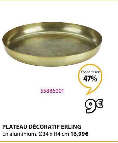 Plateau Décoratif Erling