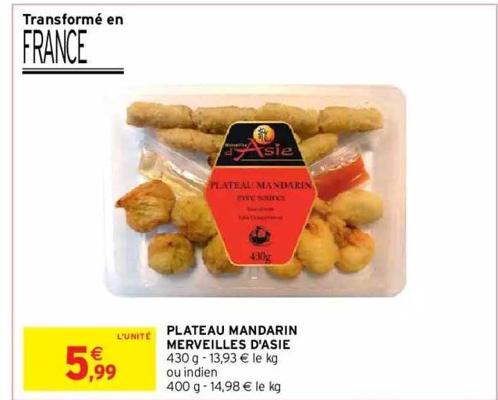 plateau mandarin merveilles d'asie