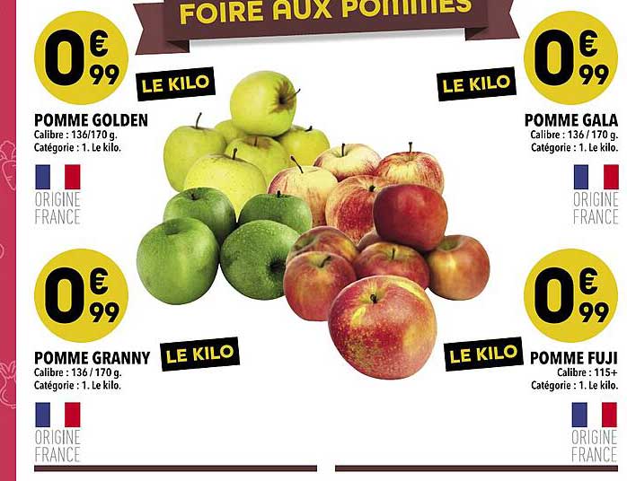 pomme granny, pomme fuji