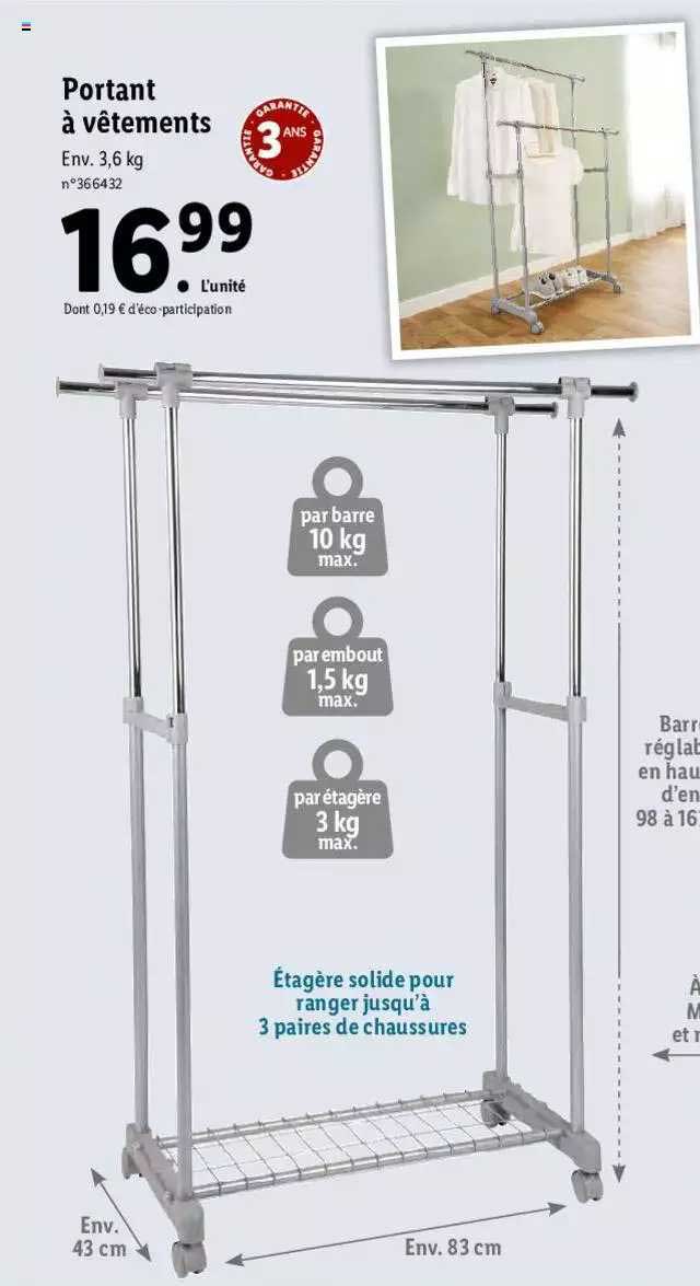 Portant à Vêtements