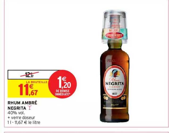 Rhum Ambré Negrita