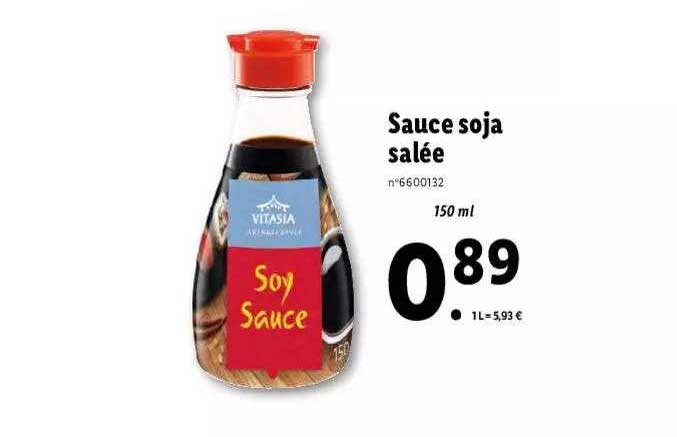 Sauce Soja Salée