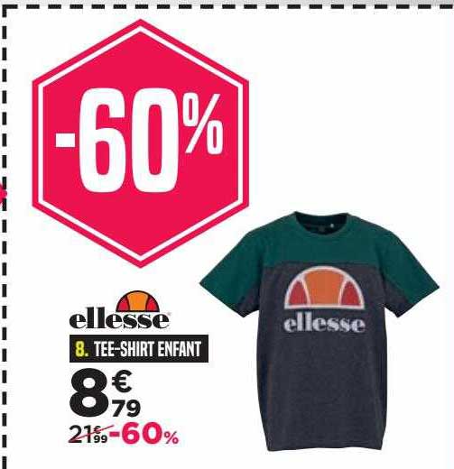 tee-shirt enfant ellesse