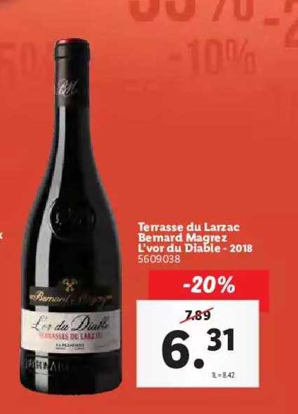 terrasse du larzac bernard magrez l'vor du diable - 2018