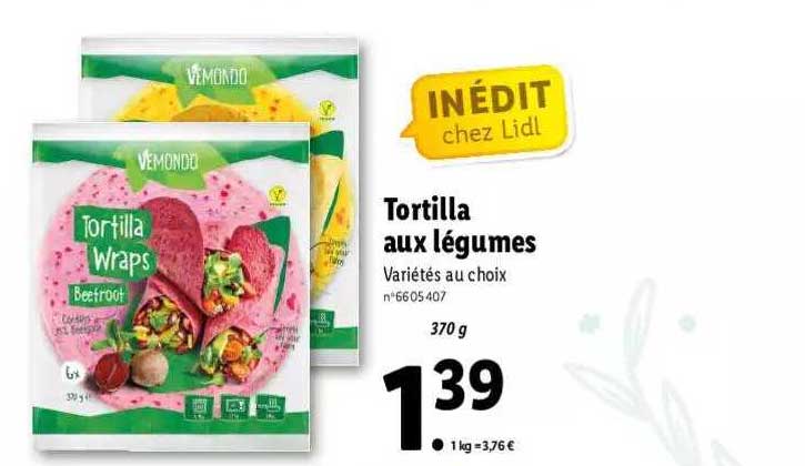 Tortilla Aux Légumes