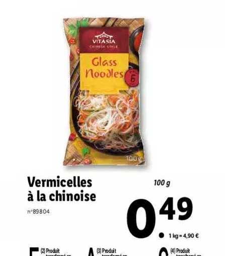 vermicelles à la chinoise vitasia