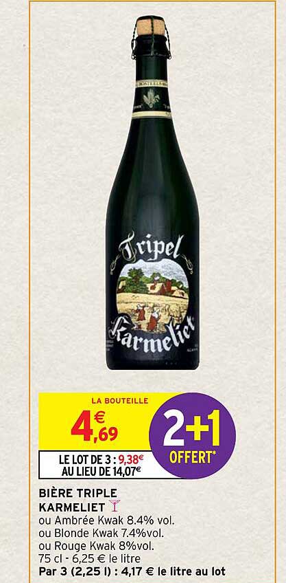 Bière Triple Karmeliet