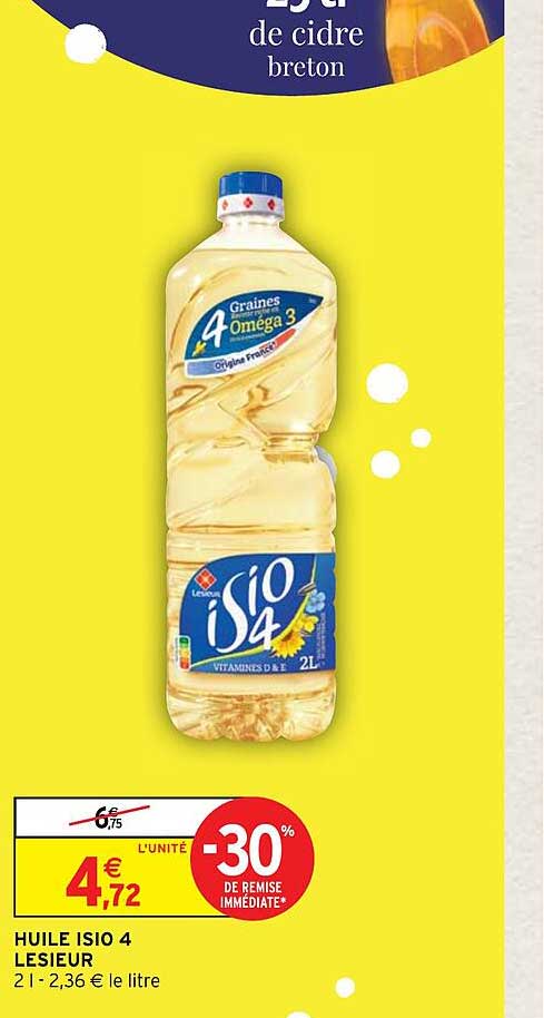 Huile Isio 4 Lesieur