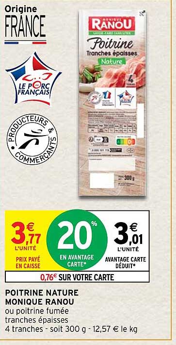 poitrine nature monique ranou