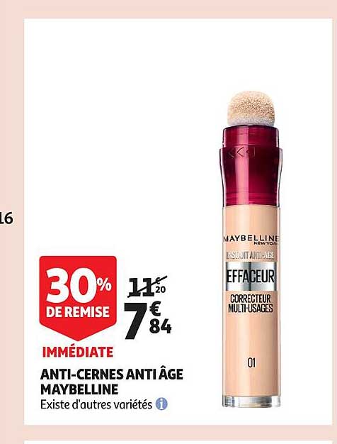 anti-cernes anti âge maybelline