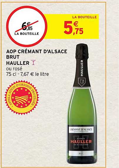 Aop Crémant D'alsace Brut Hauller