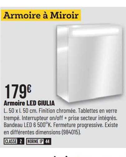 armoire led giulia
