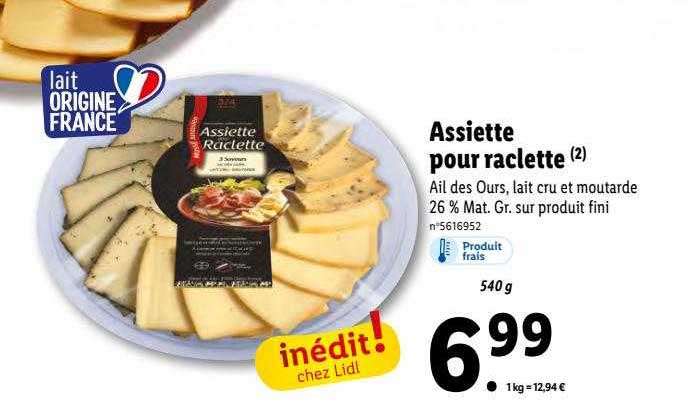 Assiette Pour Raclette