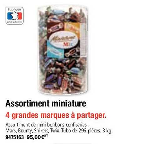 assortiment miniature
