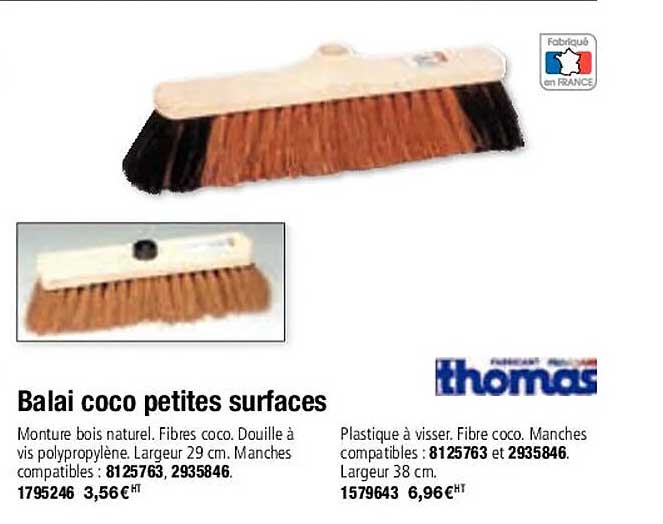 balai coco petites surfaces thomas