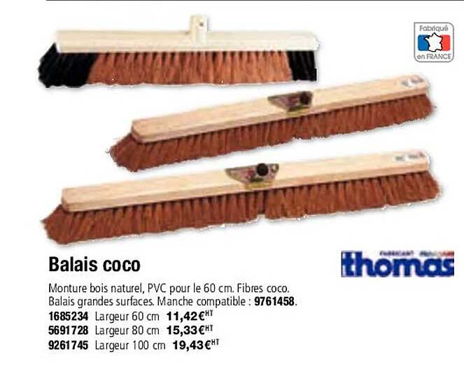 Balais Coco Thomas