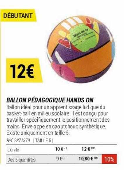 ballon pédagogique hands on