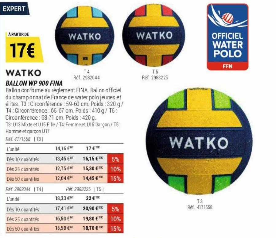 Ballon Wp 900 Fina Watko