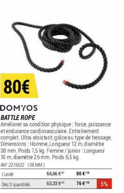 battle rope domyos