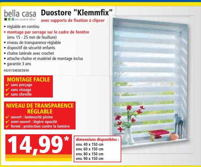 bella casa duostore "klemmfix"