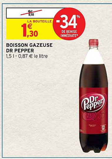 boisson gazeuse dr pepper