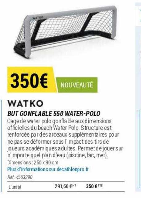 But Gonflable 550 Water-polo Watko