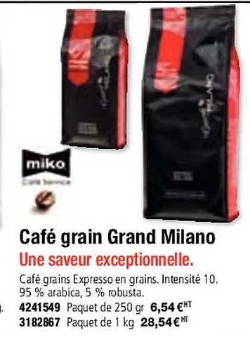 Café Grain Grand Milano Miko