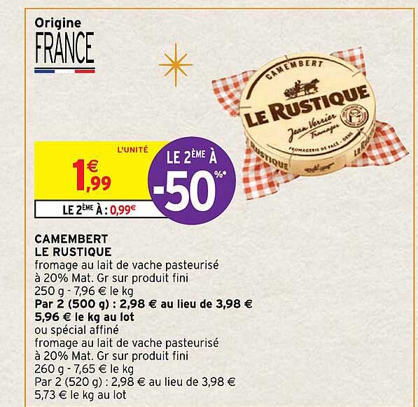 Camembert Le Rustique