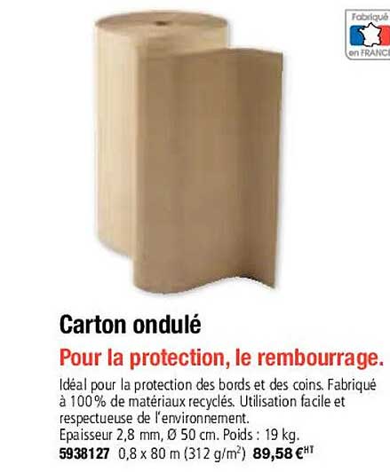carton ondulé