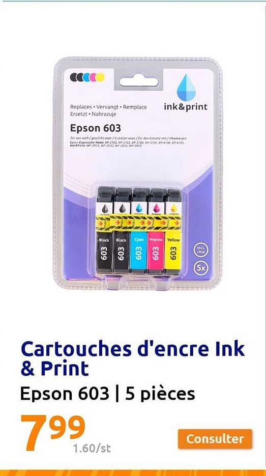 Cartouches D'encre Ink & Print