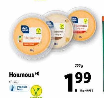 Chef Select Houmous