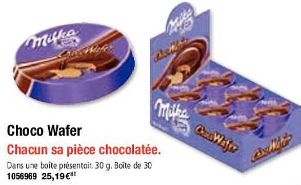 choco wafer milka