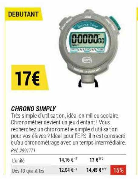 chrono simply