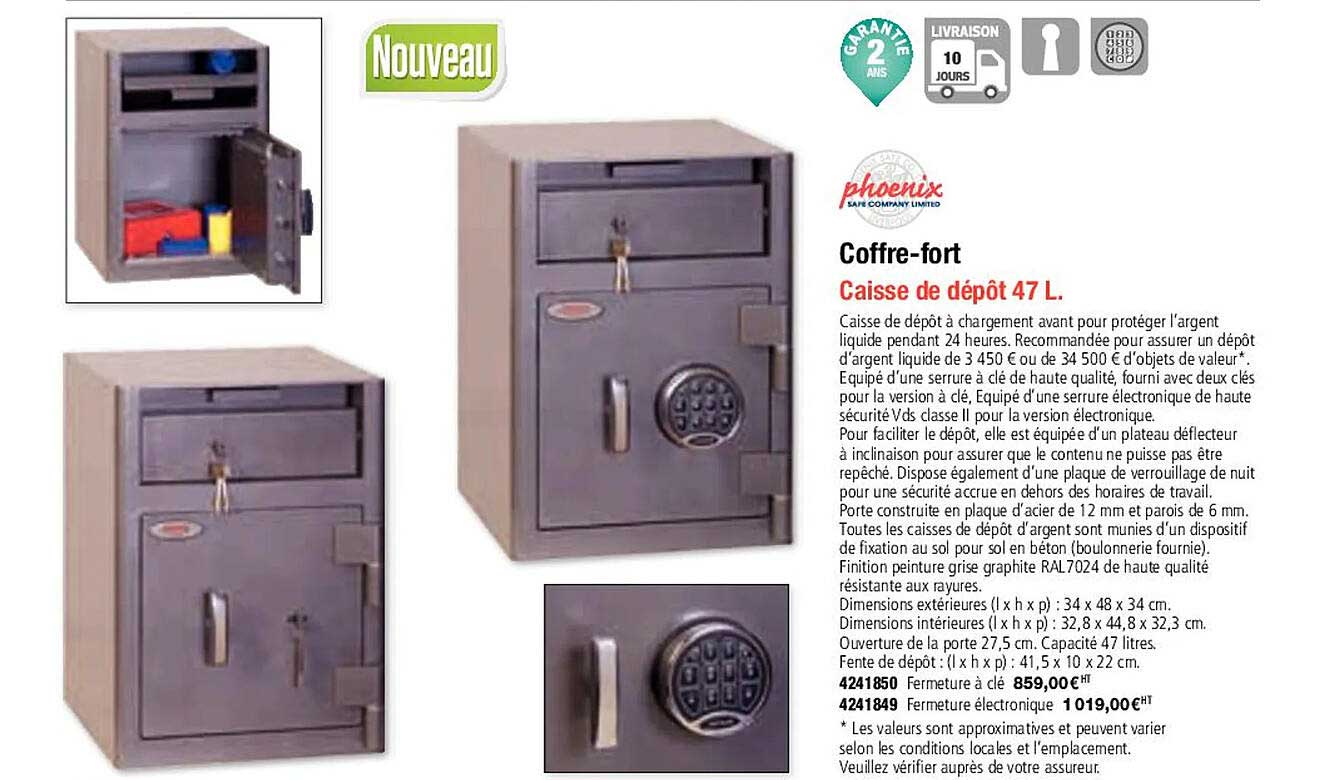 coffre-fort phoenix