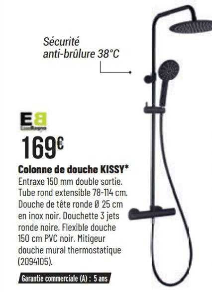 colonne de douche kissy