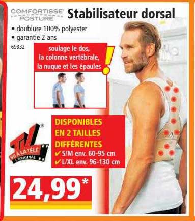 Comfortisses Posture Stabilisateur Dorsal